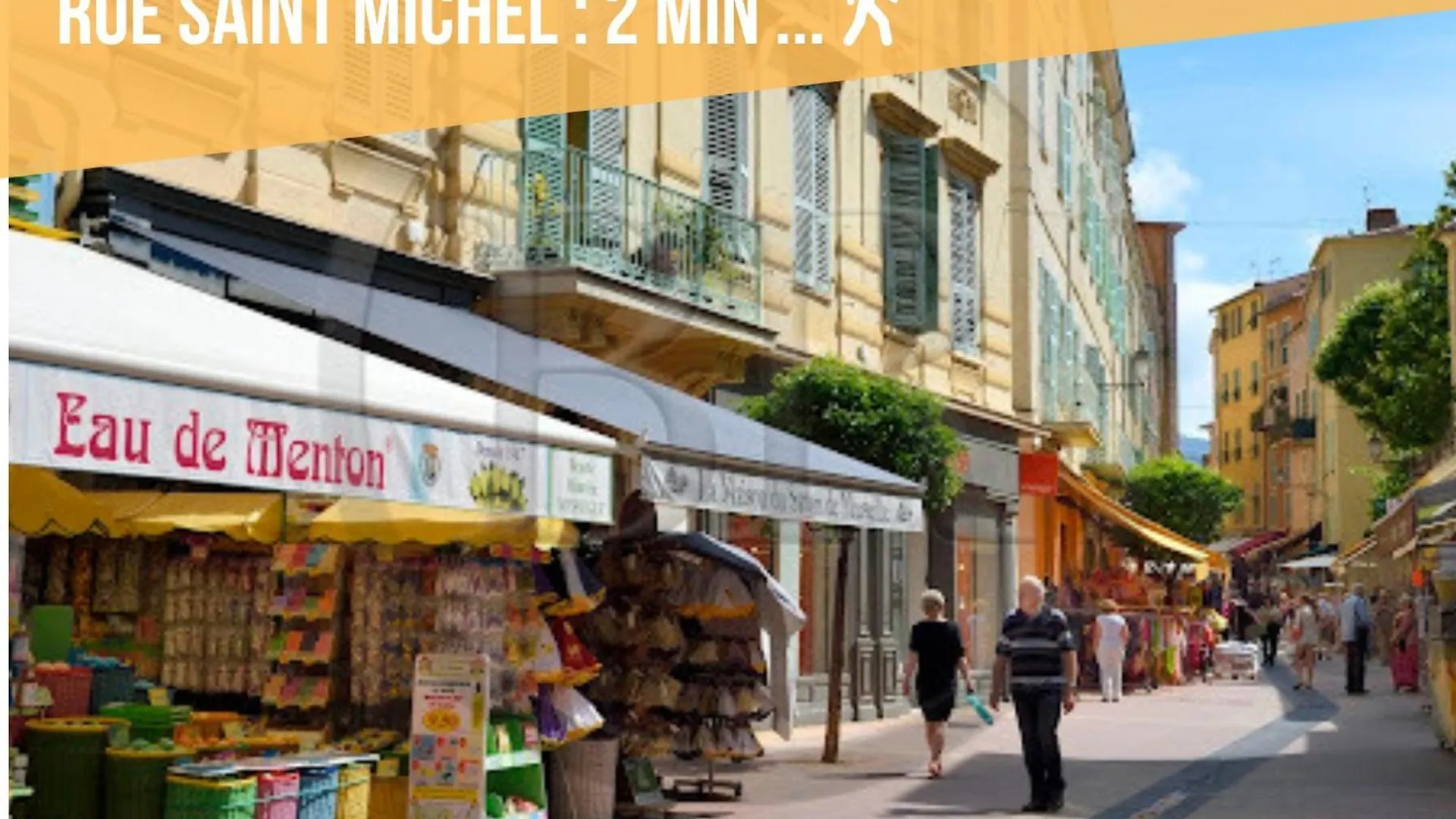 Ou Mentounasc - Duplex Vieille Ville Menton - Free Parking 0*,